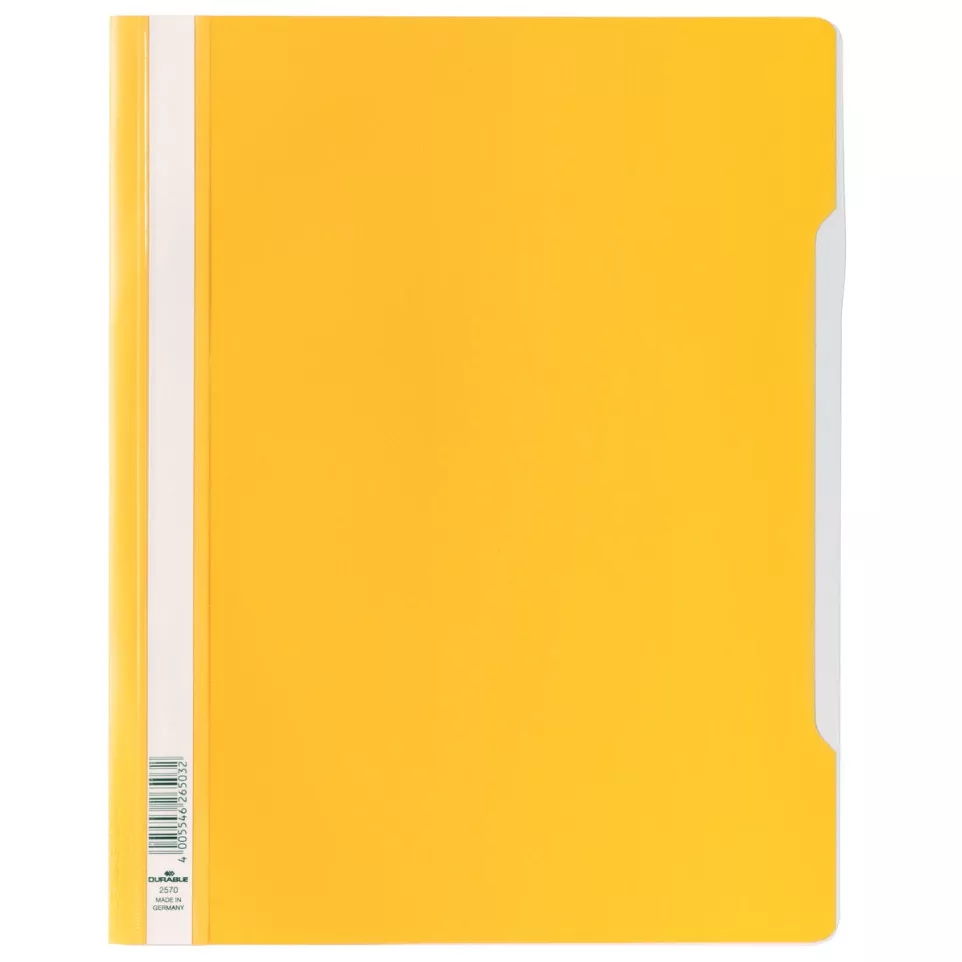Durable Quotation Folder Yellow