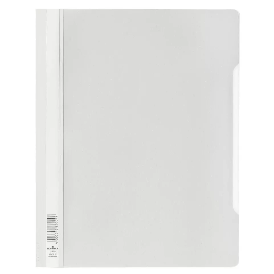 Durable White Quotation Folder