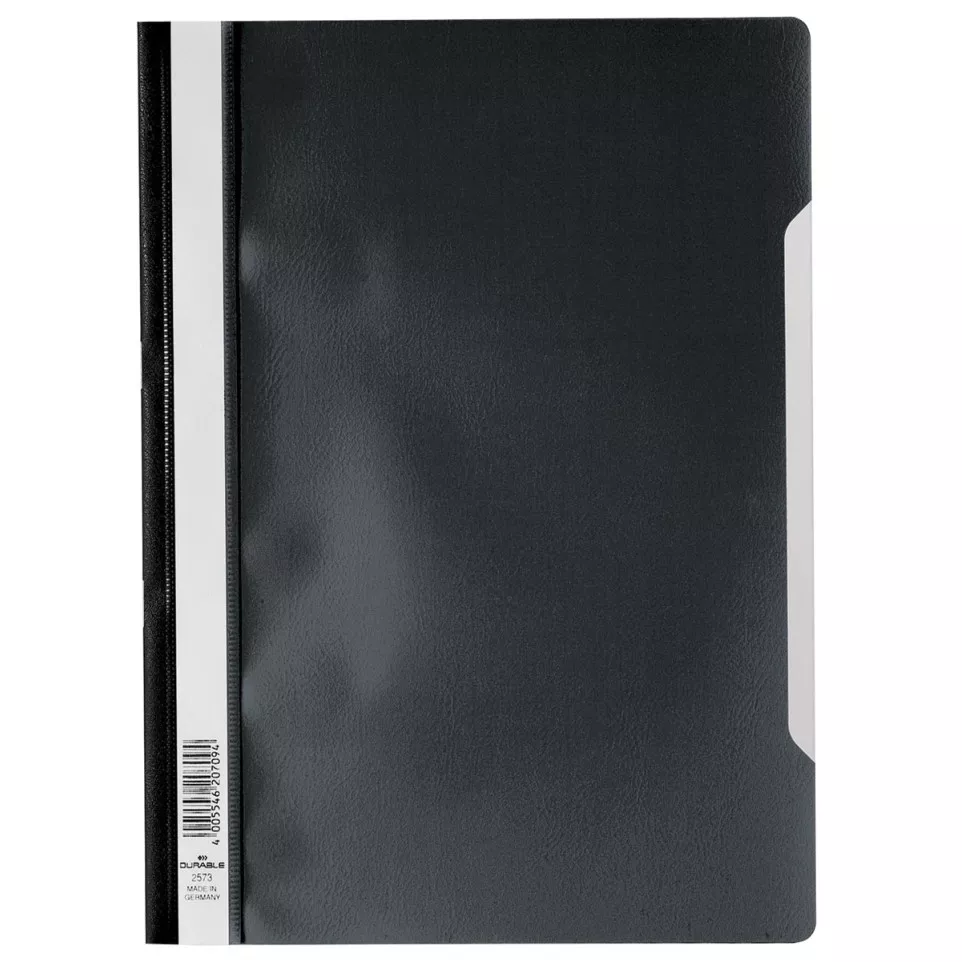 Durable A4 Quotation Folder Black