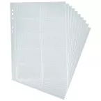 Durable Visifix Business Card Pockets Pack of 10