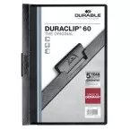 Durable Klemmap Duraclip Original 60 zwart
