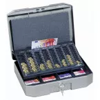Durable Euroboxx M Cash Box, 12 x 35.2 x 27.6 cm
