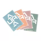 Aurora Splendid A4 Notepad, 70 gsm, 2-Hole Punched, 5 mm Ruled, 100 Sheets