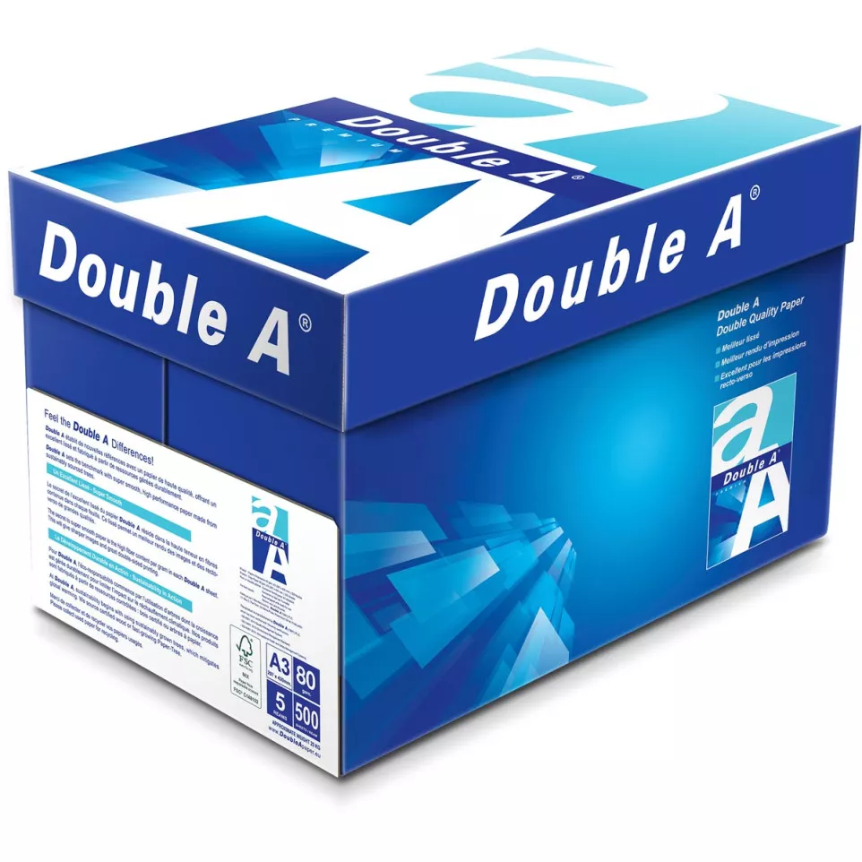 Double A Premium printpapier ft A3,...