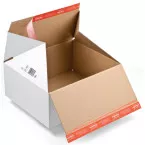 ColomPac Shipping Box CP155, 30.6 x 18.6 x 12.7 cm, brown
