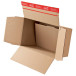 ColomPac Shipping Box CP141, size 44.5 x 31.5 x 18–30 cm, brown