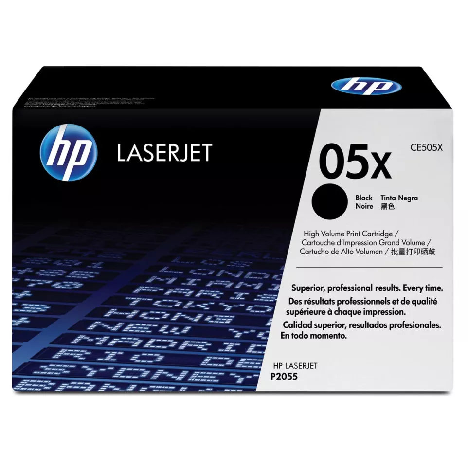 HP toner 05X, 6 500 pages, OEM...