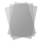 GBC HiClear couvertures, ft A4, PVC, 150 micron, paquet de 100 pièces, transparent