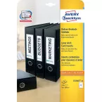 Zweck Narrow Binder Spine Cards 5.4 x 19 cm Spine 8 cm Pack of 125