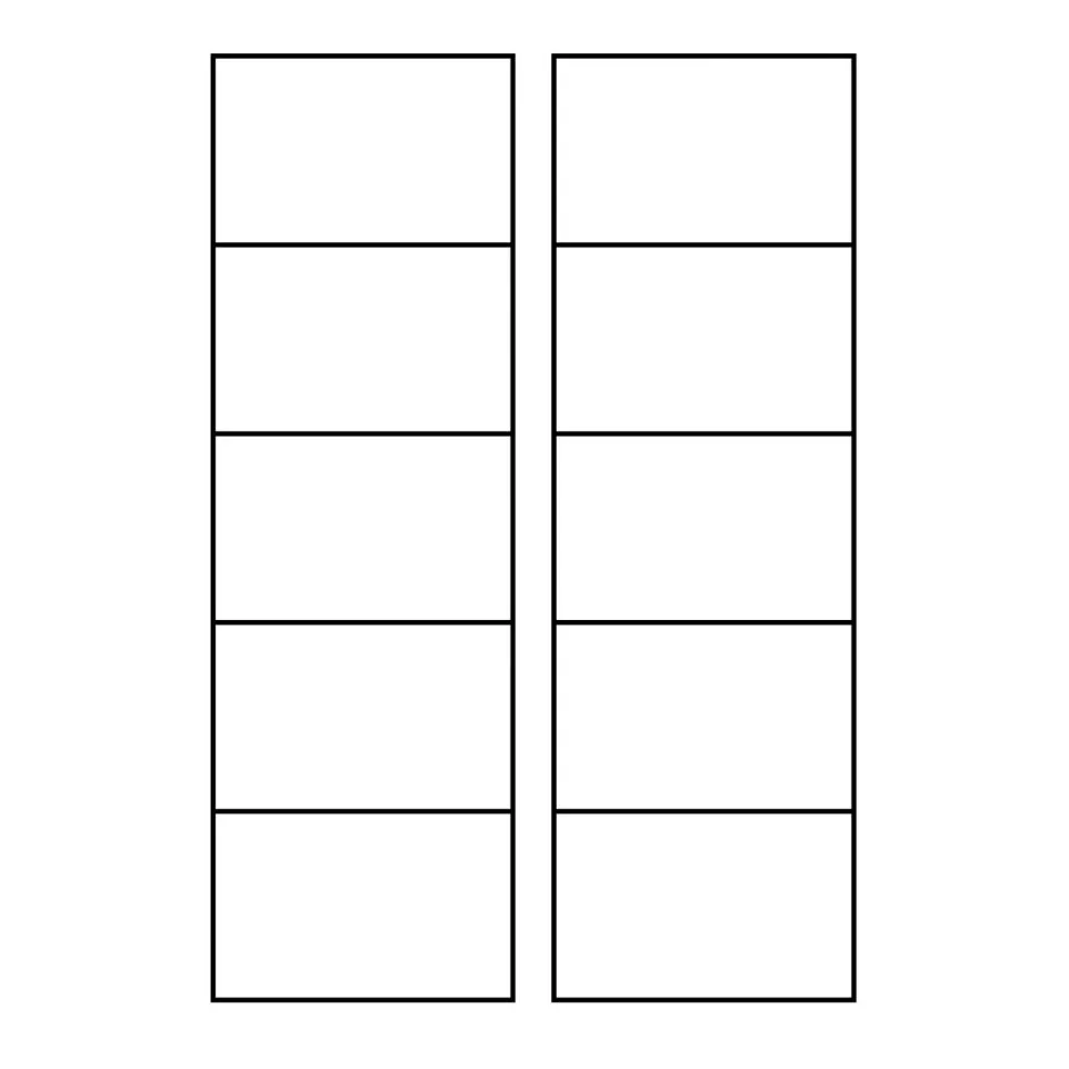 AVERY visitekaarten Quick&Clean  200...