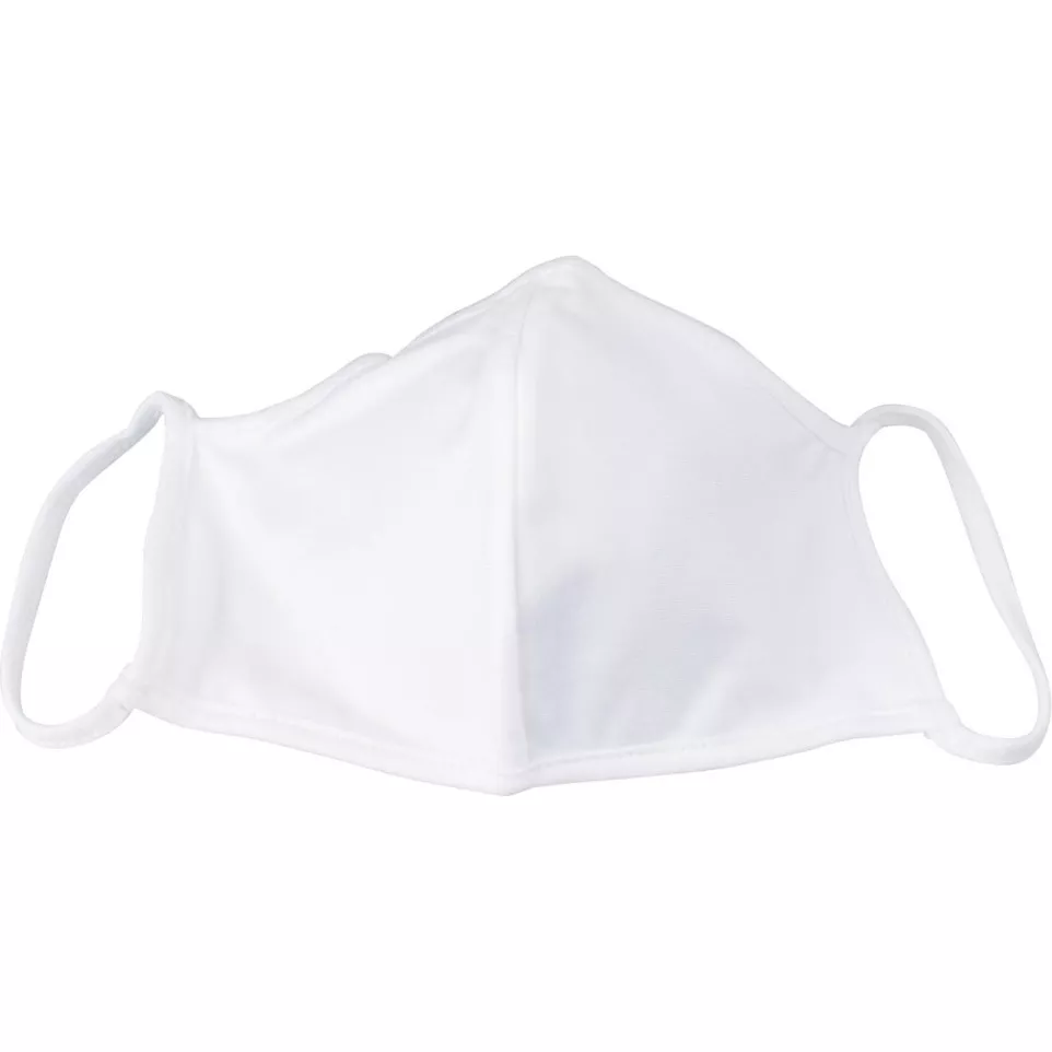 Masque lavable, blanc uni, taille:...