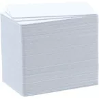 100 cartes blanches vierges, 0,76mm, pour Badgy100 et Badgy200