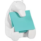 Post-it Super Sticky Z-Notes Dispenser Bear 76 x 76 mm with 1 Pad of 90 Blue Sheets