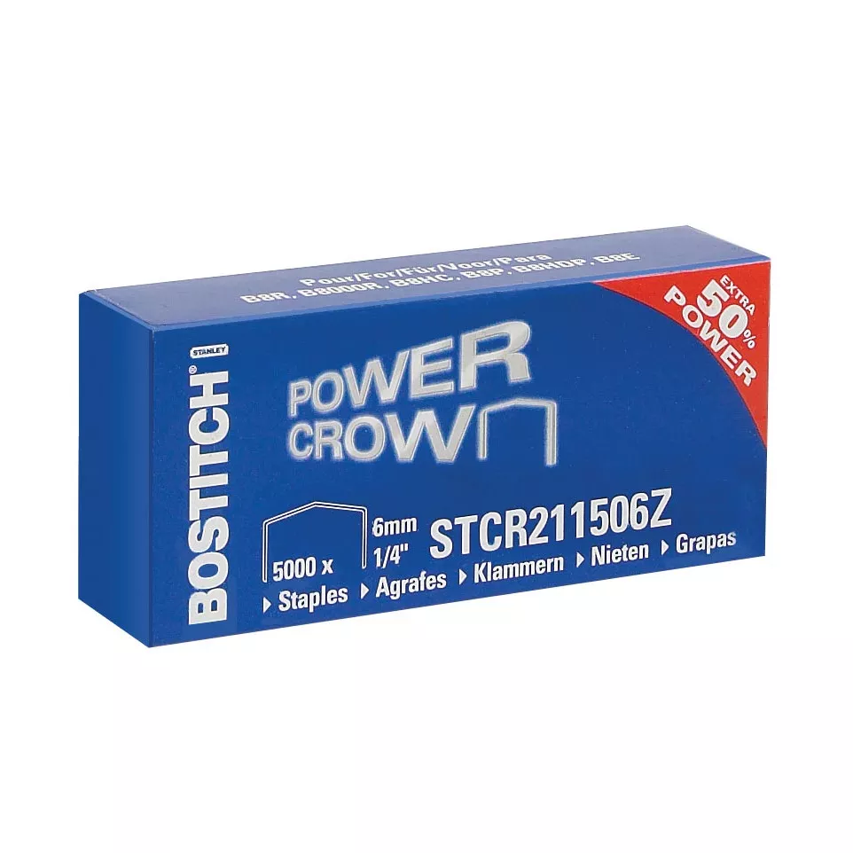 Bostitch nietjes STCR211506Z, 6 mm,...