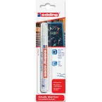 Edding 4095 Chalk Marker White Blister Pack 1 Piece