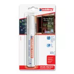 Edding Marqueur craie, e-4090, blanc, blister 1 pièce