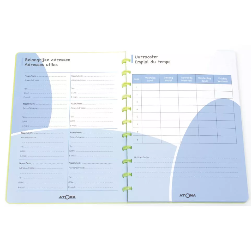 Atoma Agenda de l'enseignant