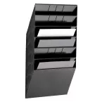 Durable porte-brochures Flexiboxx 6 A4 Landscape noir