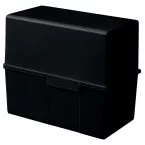 Han File Index Box, A6 Size, Black