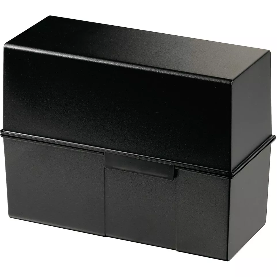 Han Plastic File, A5 Size, Black