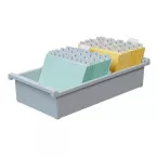 Han Plastic File Box A6 Horizontal