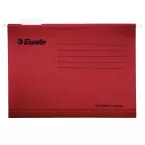 Esselte dossiers suspendus pour tiroirs Classic ft folio, entraxe 365 mm, rouge