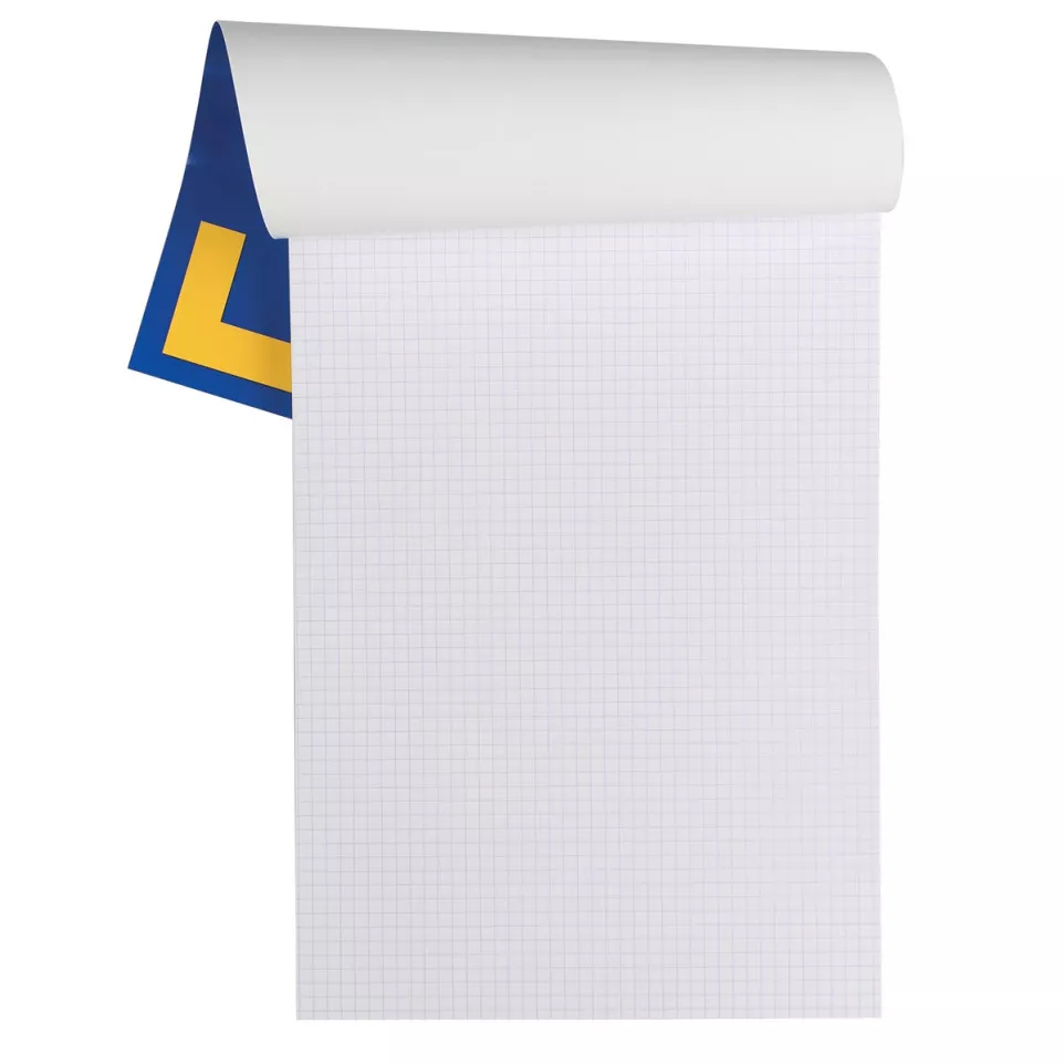 Gallery A4 Notepad, 5 mm Grid