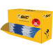 Bic stylo bille Atlantis Classic, bleu, boîte de 30 + 6 gratuit
