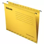 Esselte dossiers suspendus pour tiroirs Classic entraxe 330 mm, jaune, boîte de 25 pièces
