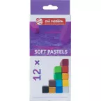 Talens Art Creation pastels tendres, boîte de 12 pièces en couleurs assorties