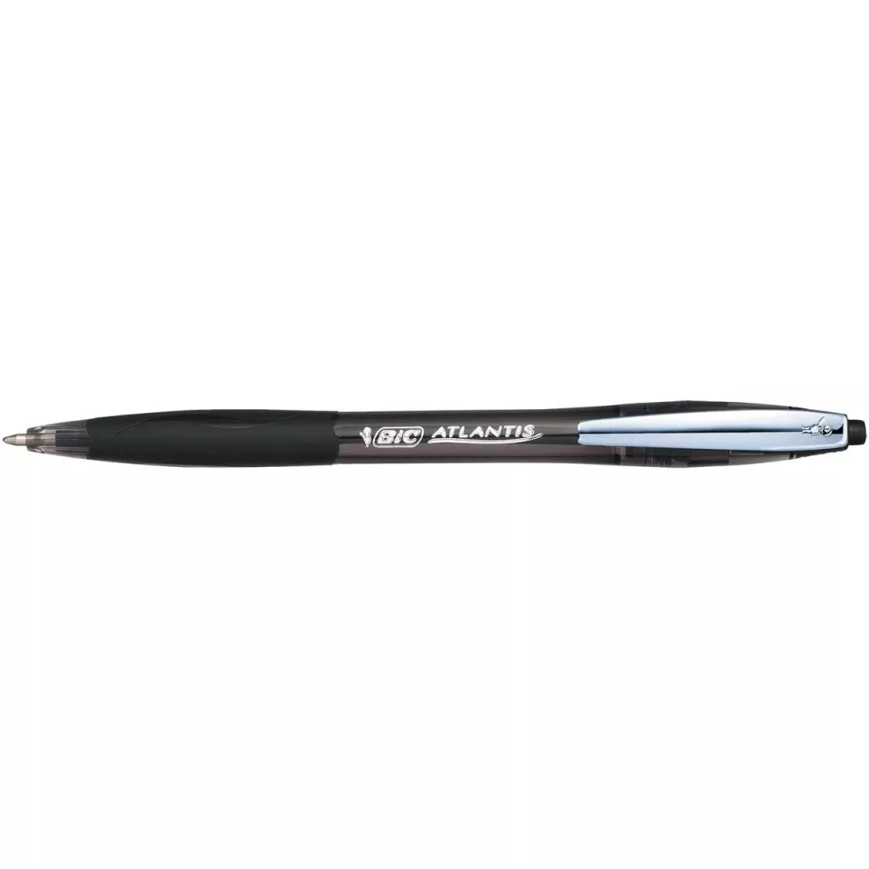 Bic stylo bille Atlantis Soft 1 mm, noir