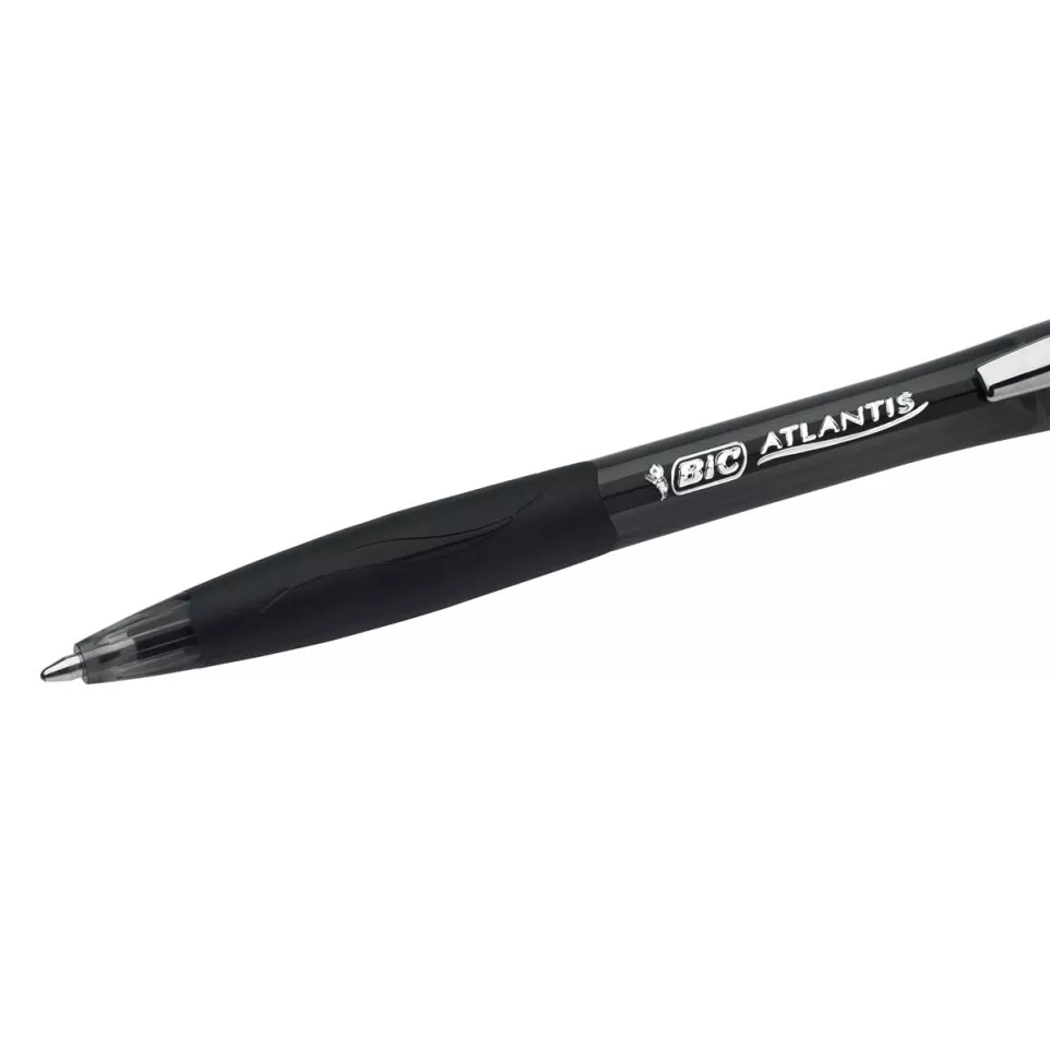 Bic stylo bille Atlantis Soft 1 mm, noir