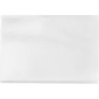 Pergamy U-Pocket Credit Card Size Sleeve, Textured Polypropylene, Pack of 100