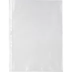 Pergamy A3 Portrait Punched Pockets, 11-Hole, Textured Polypropylene, Pack of 100 Pieces