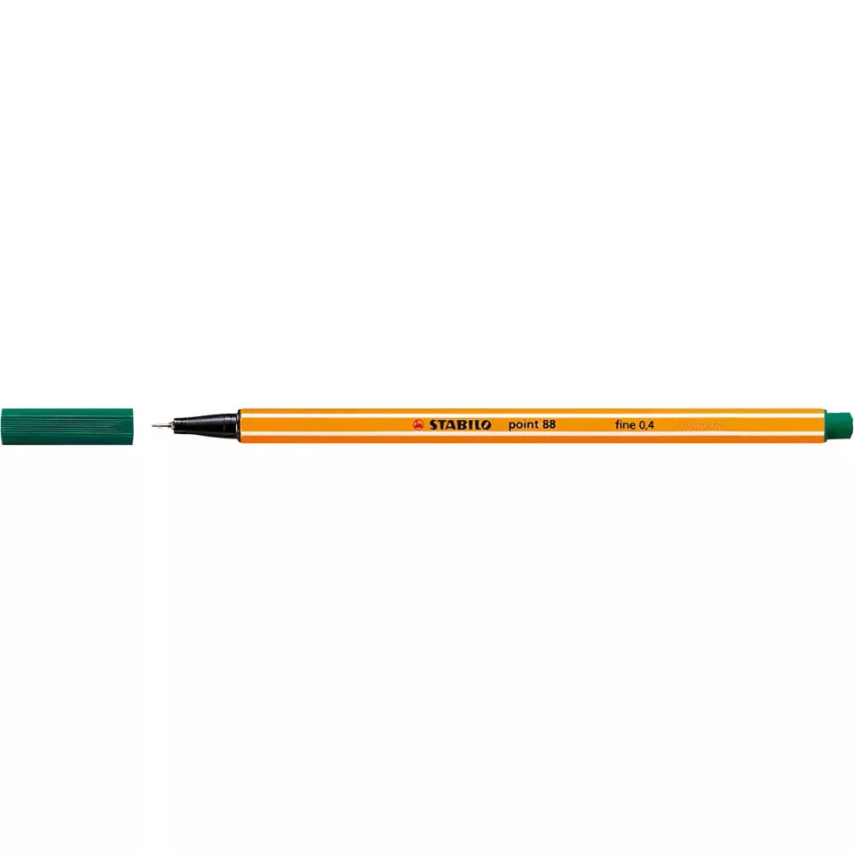 STABILO point 88 fineliner, vert pin