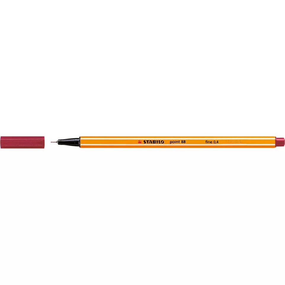 STABILO point 88 Fineliner, Carmine