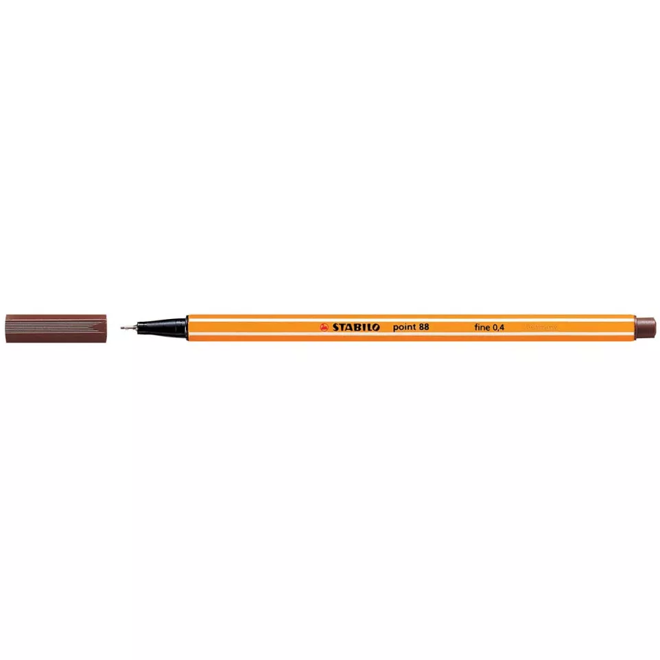 STABILO point 88 fineliner, bruin