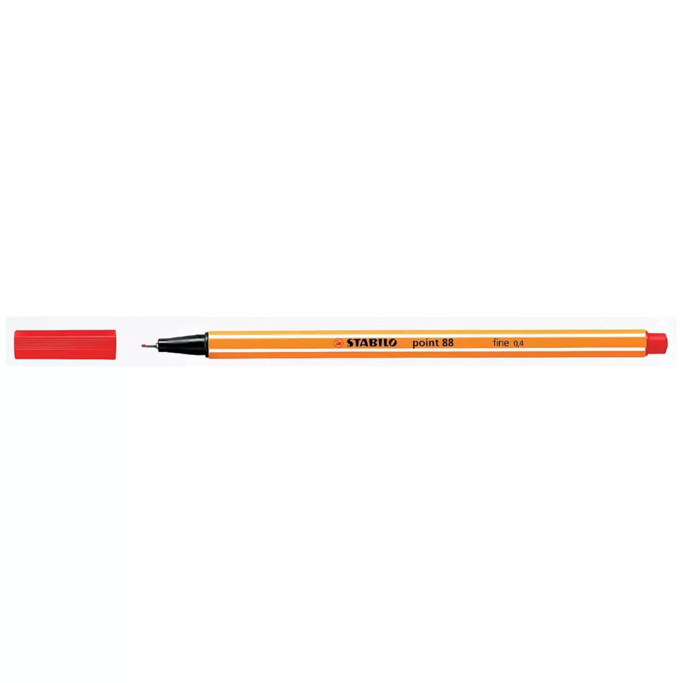 STABILO point 88 fineliner, rood
