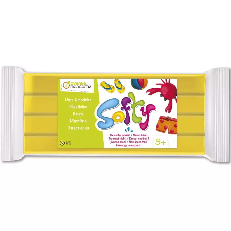 Darwi Softy Modeling Clay, Yellow