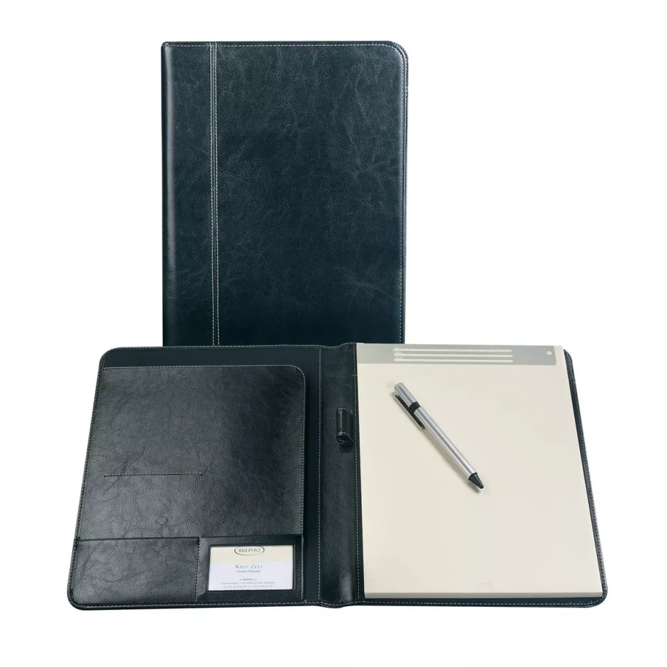 Palermo A5 Writing Pad Holder Black