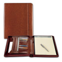 Brepols Palermo Luxury Conference Folder Brown