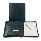 Brepols Palermo Luxury Conference Folder, Black