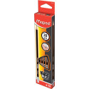 Maped crayon Black'Peps, 2B, avec gomme