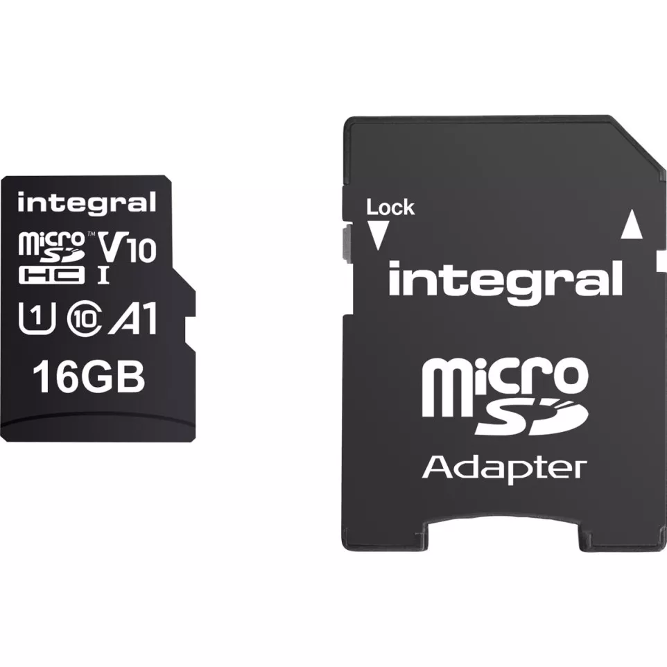 Integral Memory microSDHC Card 16GB
