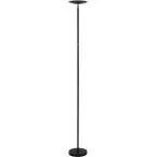 MAUL Lampadaire LED Sphere 195cm, lumière blanche chaude, réglable, noir