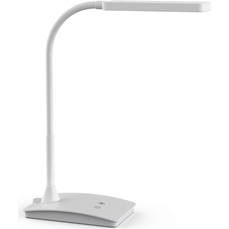 MAULpearly bureaulamp, LED, op voet,...