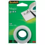Scotch plakband Magic  Tape ft 19 mm x 25 m, blister met 1 rolletje
