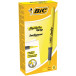 Bic markeerstift Highlighter Grip, geel, doos van 12 stuks