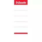 Esselte rugetiketten, niet-zelfklevend, ft 5 x 15,8 cm, pak van 100 stuks, wit