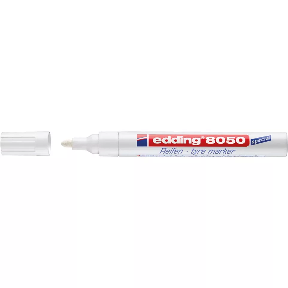 Edding bandenmarker e-8050, wit